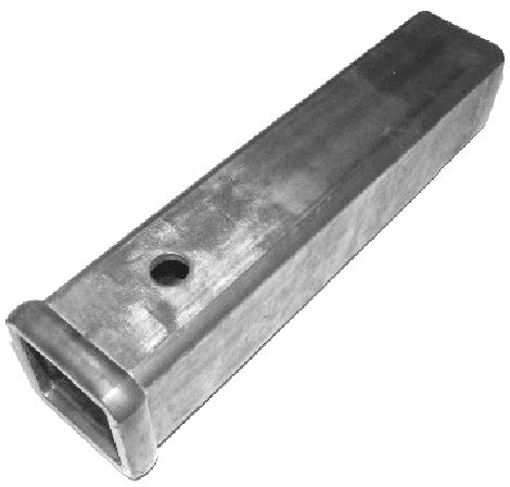 12" Receiver Tube For 2" Square Hitch Bars